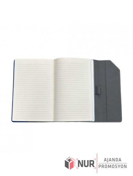 Çift Renk Termo Deri Kapaklı Tarihsiz Defter